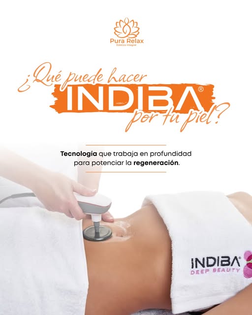 Tratamiento con tecnología INDIBA en Pura Relax